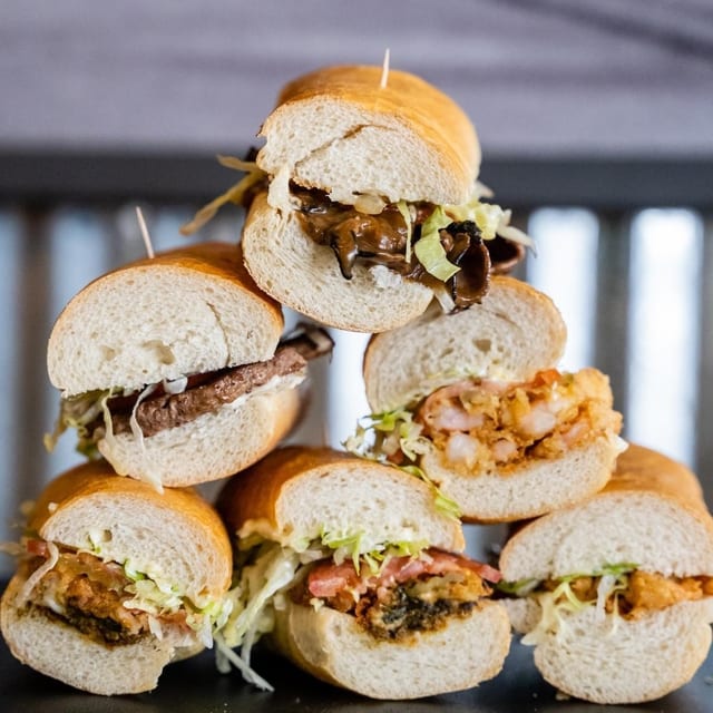 Small Fried CRAW-fish Poboy.
